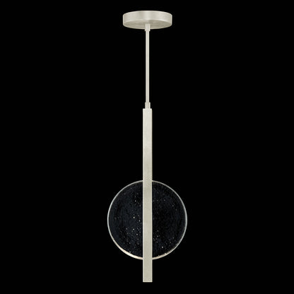 11-Inch Clear Glass Linear Pendant Light
