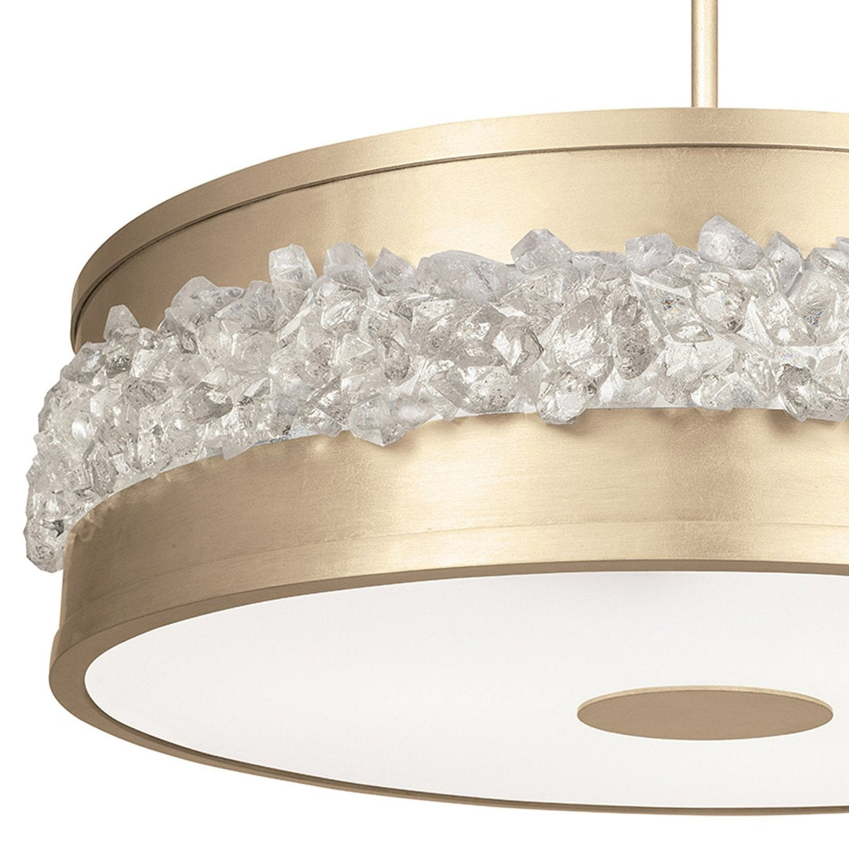 32-Inch Crystal Halo Pendant Light