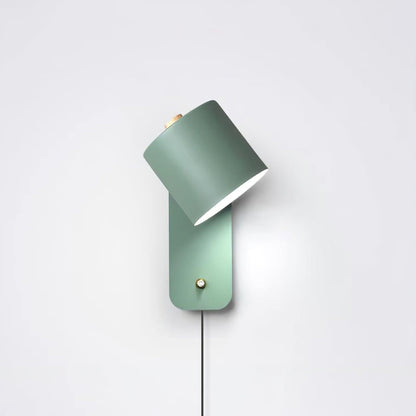 350° Rotatable Plug-In Cylinder Wall Light