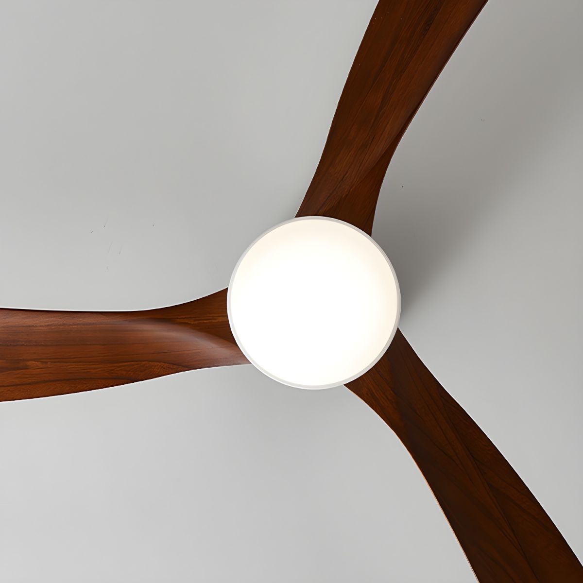 42–48 Inch Wooden LED Ceiling Fan Light