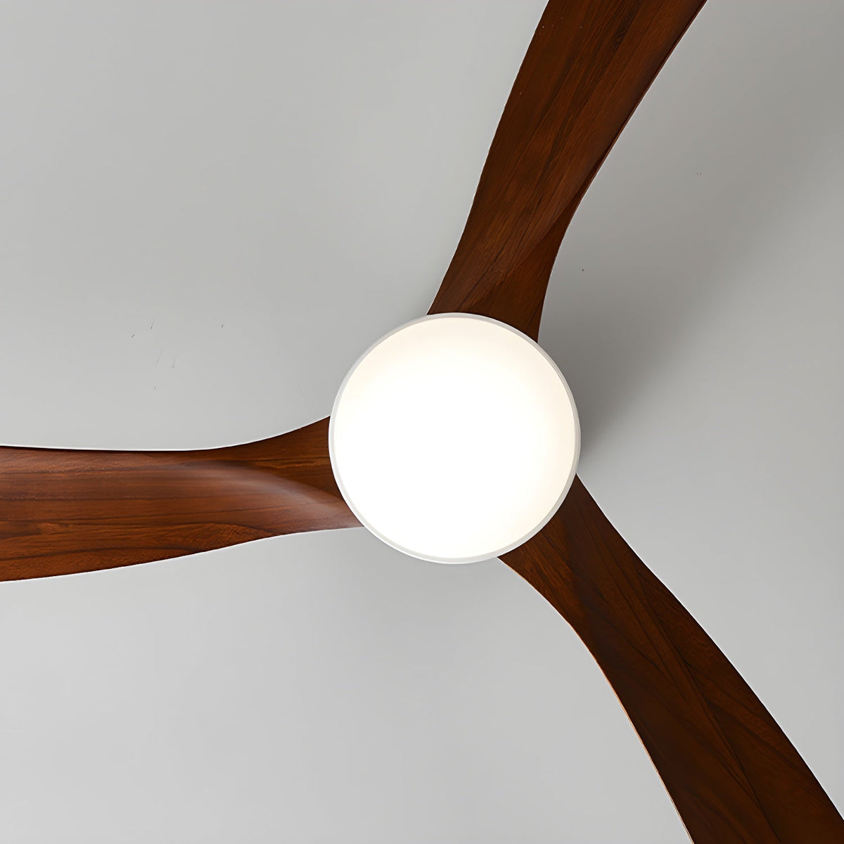 42–48 Inch Wooden LED Ceiling Fan Light