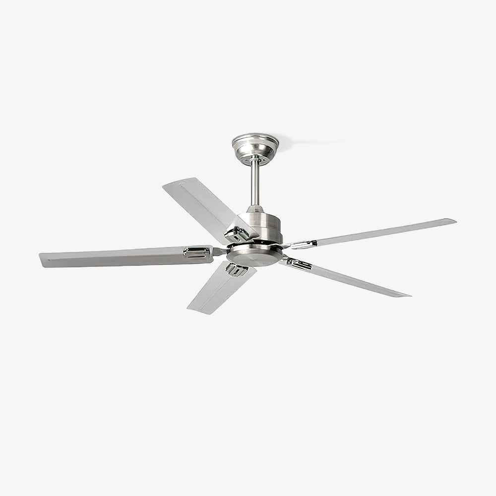52-Inch Metal Ceiling Fan / Φ 52″ x H 11.8″ / Dia 132cm x H 30cm / Copper / Remote control