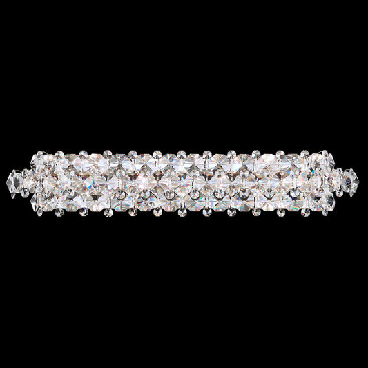 Crystal Cluster Vanity Wall Light / Clear Optic Crystal