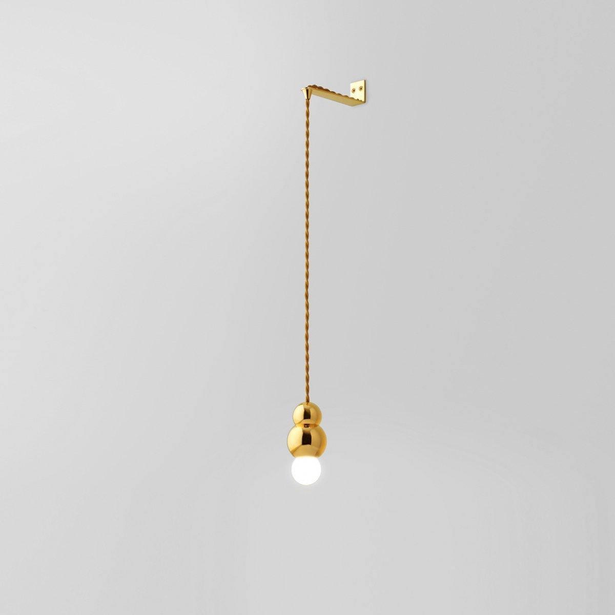 Globe Glass Hanging Wall Light