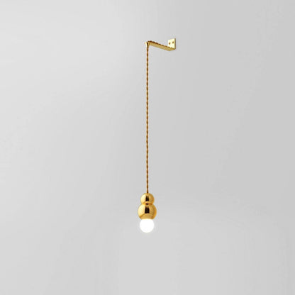 Globe Glass Hanging Wall Light