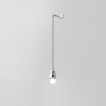 Globe Glass Hanging Wall Light