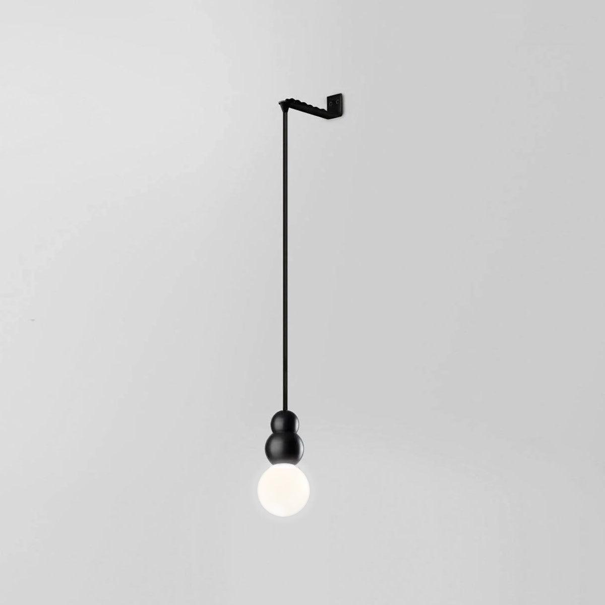 Globe Glass Hanging Wall Light