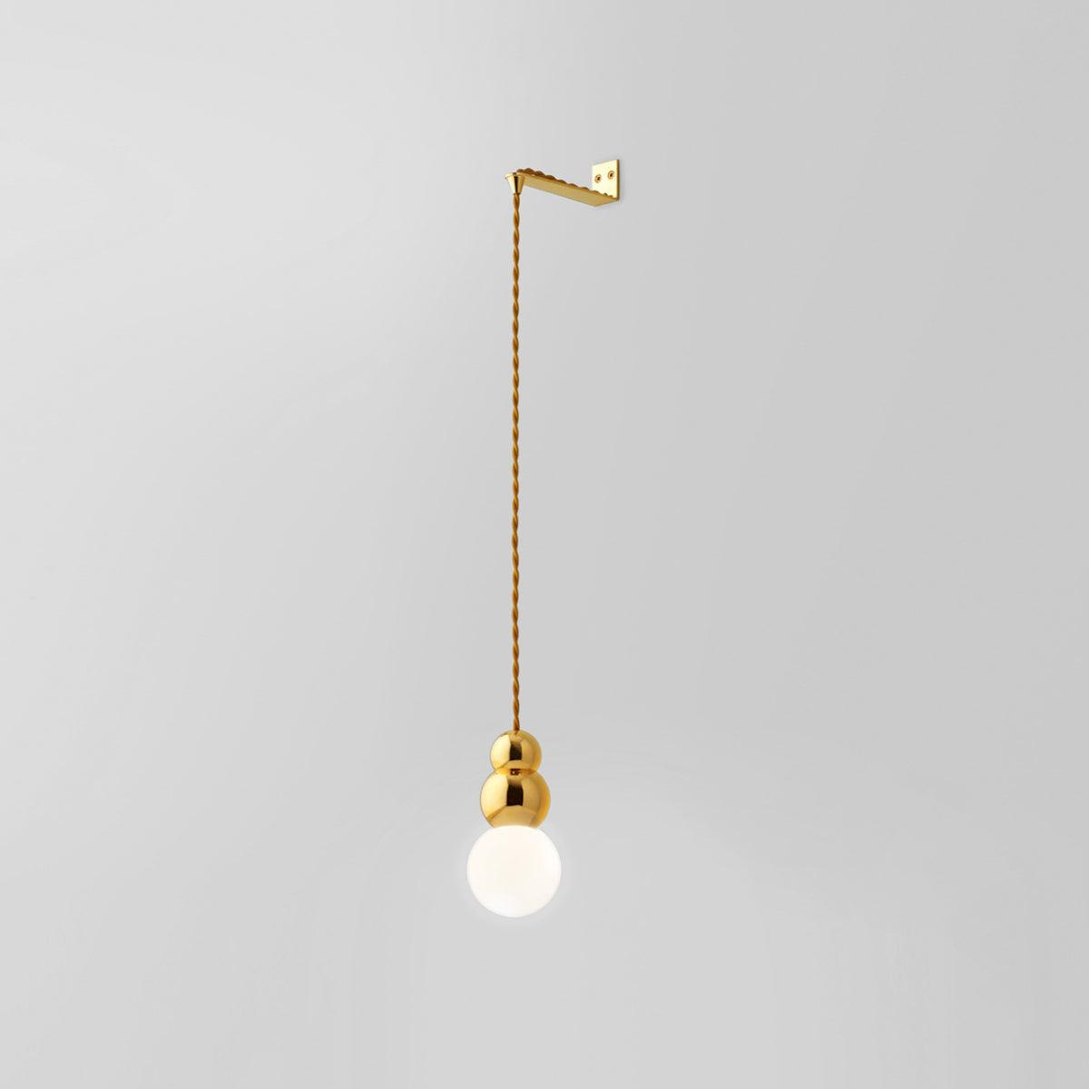 Globe Glass Hanging Wall Light