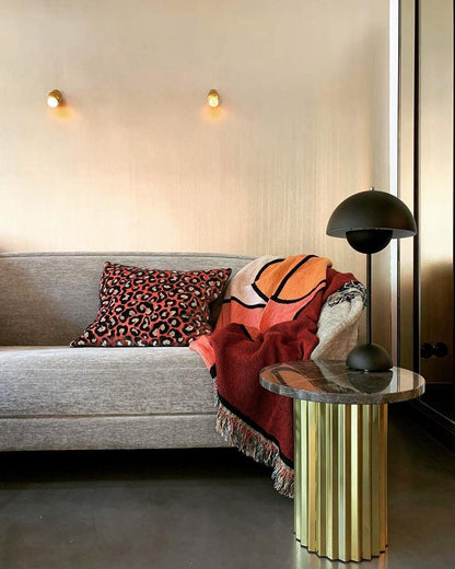 Globe Glass Hanging Wall Light / ∅ 3.9″ x H 6.81″ / Dia 10cm x H 17.3cm / Chrome / Suspension Rod