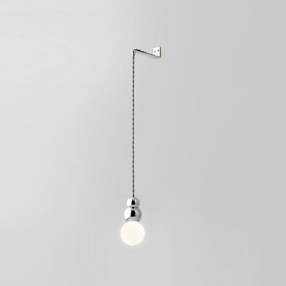 Globe Glass Hanging Wall Light